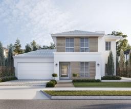 The Madrid 2 Storey - Hampton Elevation